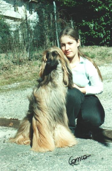 Emanuela & Faxe (look at her "haircut")..... friends forever!