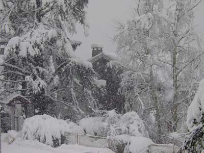 February 2004, and yes it was beautiful though!
