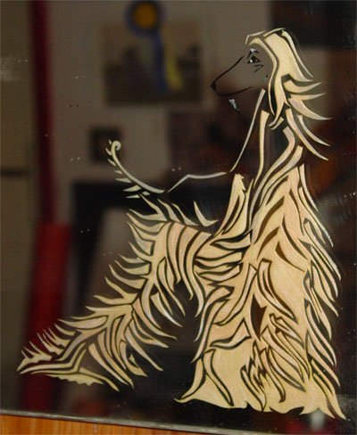 Detail of mirror
