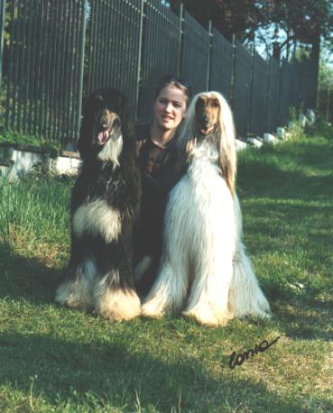 Shogun & cousin "Axel" with Emanuela