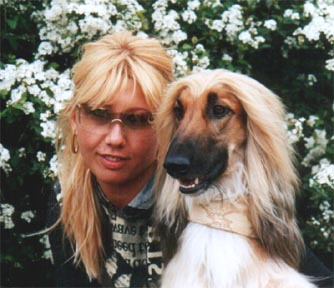 Shon and his owner Hajni